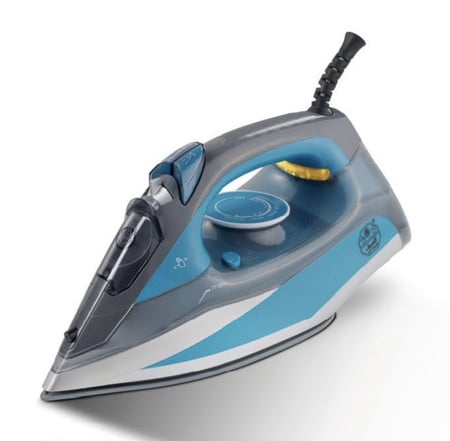 مكواة السيف بخار بقاعدة سيراميك ازرق 2200واط  - E05212