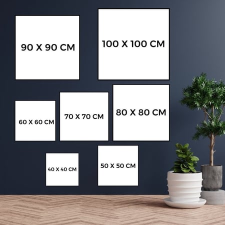 لوحة جدارية مطبوعة من اختيارك - اصنع لمساتك