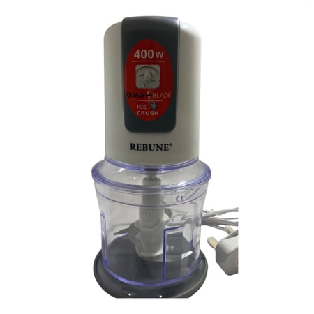 قطاعة بصل شفرة مزدوجة  من ريبون -سعة 0.5 لتر- 400 واط