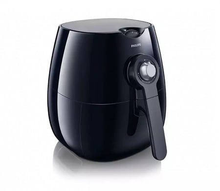 فيليبس philips فيفا كولكشن قلاية هوائية، 4 لتر - أسود 1425 واط - HD9220-22