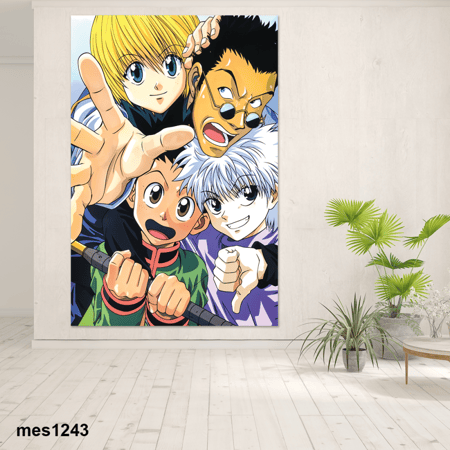 لوحة جدارية مطبوعة على لوح اكريلك من انمي القناص / HUNTER X HUNTER