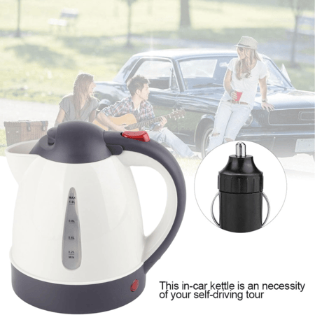 غلاية سيارة للسفر من دي ال سي - سعة 100 مل - جهد 24 فولت