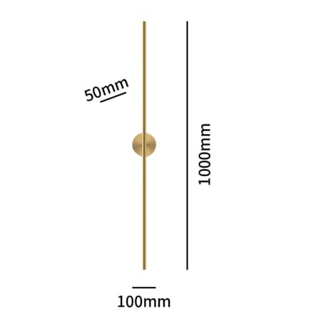 اضاءة جدارية -اناره جدارية تصميم مودرن - متوفر بمقاسين