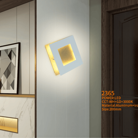 اضاءة جدارية -اناره جدارية تصميم مودرن