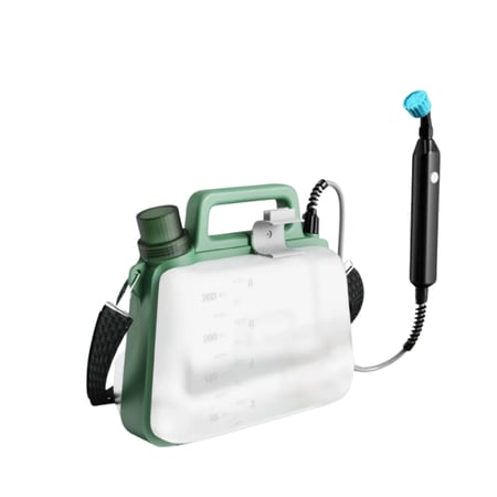 شطاف ومضخة رش بالشحن 3 في 1 سعة 8 لتر من دي ال سي