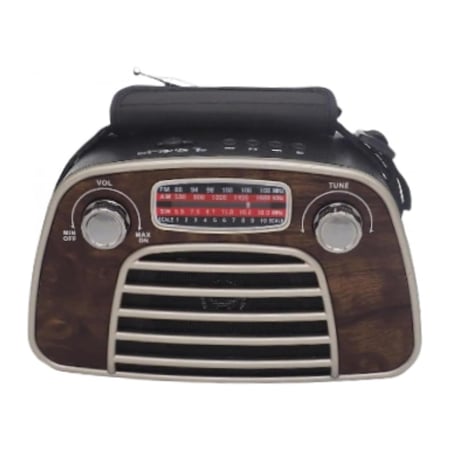 راديو بتصميم كلاسيكي يعمل بتقنية البلوتوث من دي ال سي