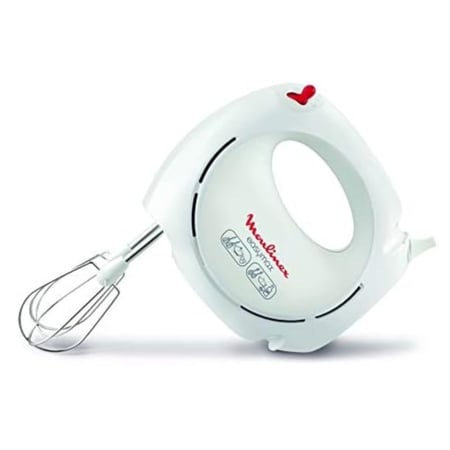 خلاط يدوي ايزي ماكس سرعتان من مولينكس - 200 واط - لون ابيض