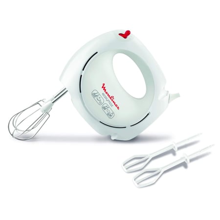 خلاط يدوي ايزي ماكس سرعتان من مولينكس - 200 واط - لون ابيض