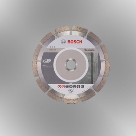 ديسك خرسانة مقطع بوش مقاس 7 بوصة