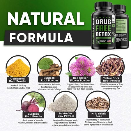 منظف امريكي  Detox by USA كبسولات