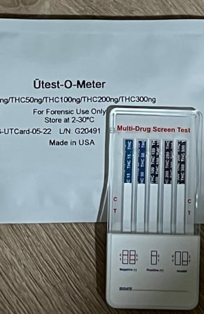 كشف الحشيش  thc بالنسبه خمس مستويات امريكي