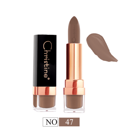 احمر الشفاه مطفي توت 3 رقم 47 من كرستين