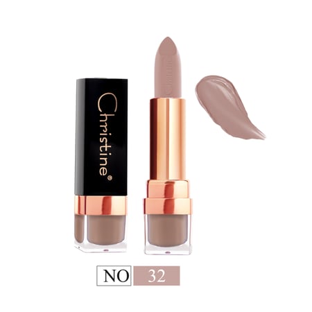 احمر الشفاه مطفي توت 3 رقم 32 من كرستين