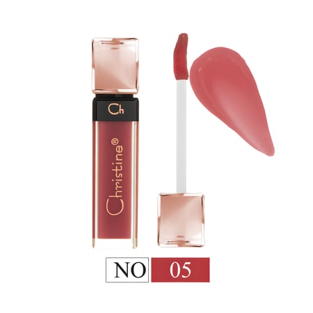 قلوس ملمع ومكبر الشفاه رقم 05 من كرستين CH-L2106