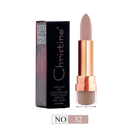 احمر الشفاه مطفي توت 3 رقم 32 من كرستين