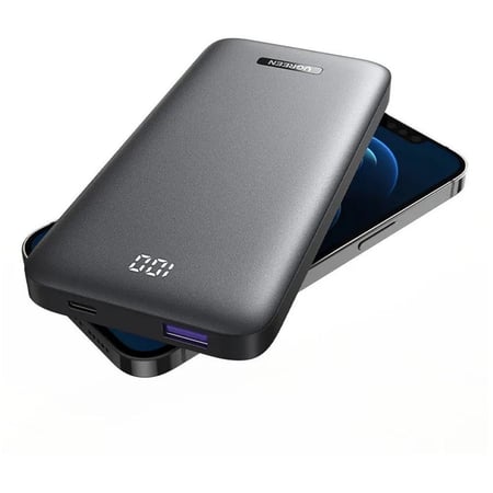 يوجرين - بطارية متنقلة  10الف مللي أمبير نحيف، 20 واط سريع الشحن