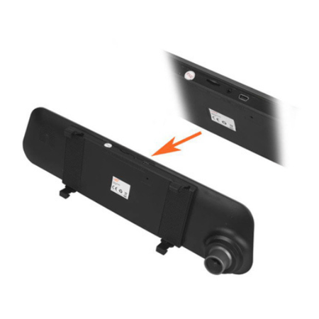 DVR كاميرا مزدوجة للسيارة