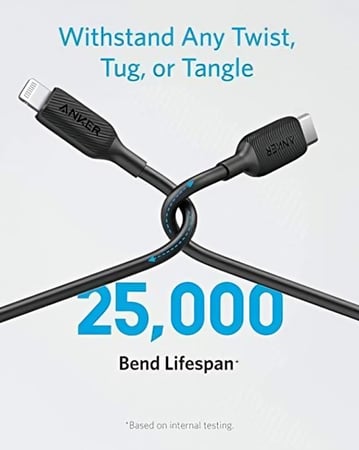 Anker - كابل شحن تايب سي الى ايفون