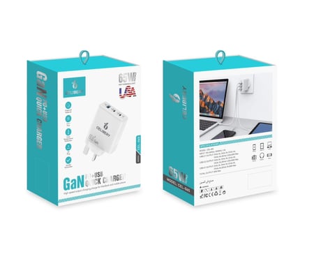 Celibery - شاحن جداري بثلاث منافذ