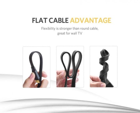 يوجرين كابل 2.0 HDMI أسود