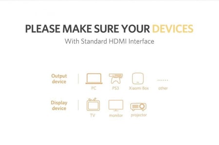 يوجرين كابل 2.0 HDMI أسود