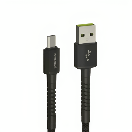 Winmax - سلك شاحن يو اس بي الى (مايكرو - ايفون - تايب سي)