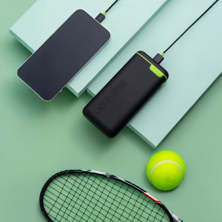 Goui - بطارية متنقلة Kigo 20 بسعة 20,000 مللي أمبير