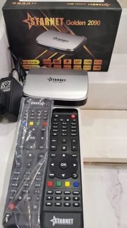 رسيفر ستارنت جولدن اندرويد 9 فوركيه 2090 STARNET GOLDEN مستعمل )