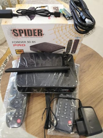 رسيفر سبايدر فورايفر  30 برو 4 كي spider forever 30 4k pro  صناعة اردنية