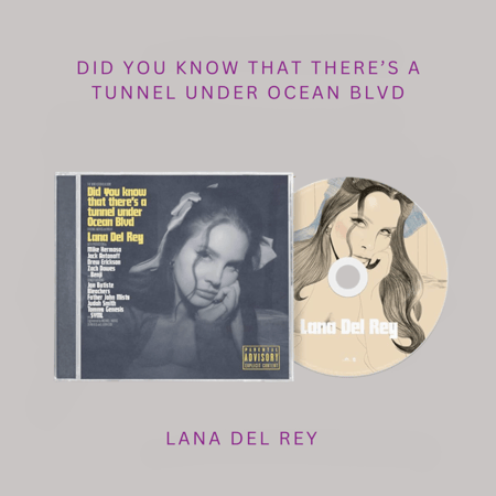Lana Del Rey - Did you know that there's a tunnel under Ocean Blvd ( CD )