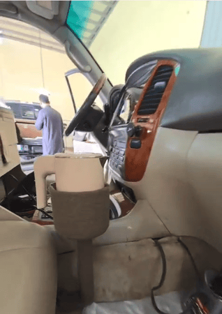 تركيب قاعدة غلاية  لجميع السيارات