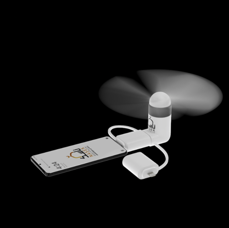 مروحة صغيرة محمولة سهلة الحمل