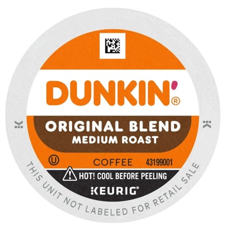 كبسولات قهوة الخلطة الاصلية من دانكن | 22 كبسولة