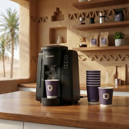 محضرة الكبسولات | اسود مطفي