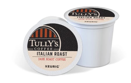 كبسولات قهوة داكنة ايطالية من توليز | 24 كبسولة