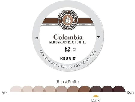 كبسولات قهوة كولومبية من باريستا بريما | 24 كبسولة