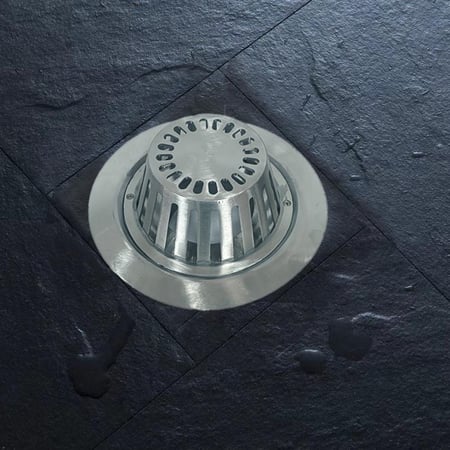 صفاية سطح دائرية المنيوم 20سم x 20سم  مقاوم للصدأ والتآكل ماركة AUSHIN