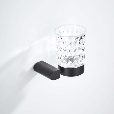 طقم اكسسوارات حمام اسود 6 قطع ماركة AUSHEN