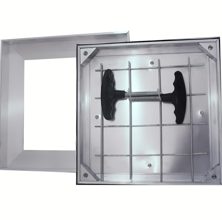 غطاء غرفة تفتيش المنيوم مقاس 60x60 ماركة AUSHEN