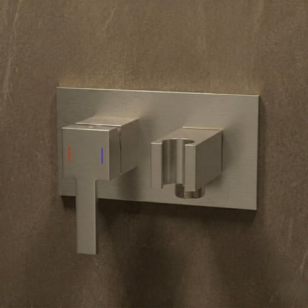 خلاط شطاف مخفي نيكل مربع