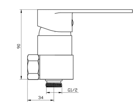 خلاط شطاف اسود حار بارد ماركة ZINTH