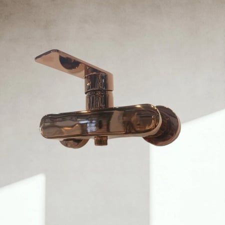 خلاط شطاف برونزي حار بارد ماركة ZINTH