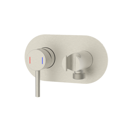 خلاط شطاف مخفي نيكل دائري