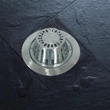 صفاية سطح دائرية ألمنيوم 20سم x 20سم  مقاوم للصدأ والتآكل ماركة AUSHIN