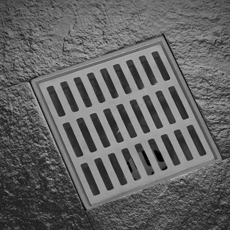 صفاية شاور شبك م 15سم x 15سم ستانل ستيل مقاوم للصدأ ماركة AUSHIN