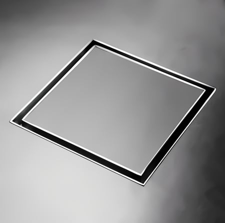 صفاية بلاط مخفية 15x15 ستانلس ستيل مقاوم للصدأ ماركة AUSHIN