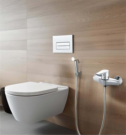 خلاط شطاف كروم حار بارد مقاوم للصدأ