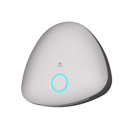 مجفف يد اتوماتيكي رصاصي حادر بارد مع فلتر ضد البكتيريا