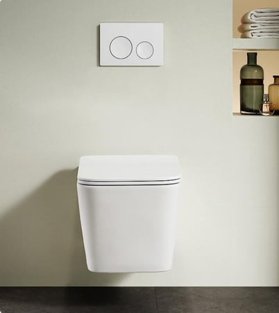 كرسي حمام معلق  مقاس 18سم ماركة AUSHEN