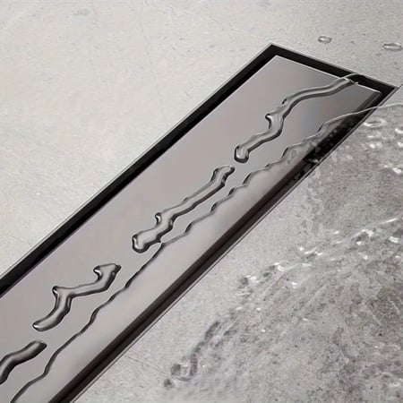 صفاية شاور مخفية بلاط  50سم x 5.5سم ستانل ستيل المقاوم للصدأ